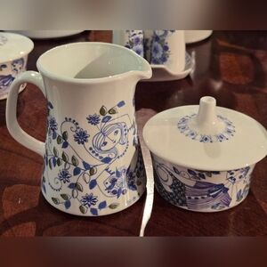 Figgjo Flint Lotte Cream & Sugar Lot 2